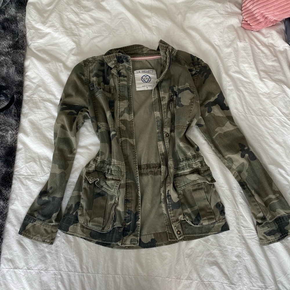 LA Hearts Camo Jacket